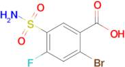 2-Bromo-4-fluoro-5-sulfamoylbenzoic acid