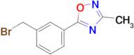 5-(3-(Bromomethyl)phenyl)-3-methyl-1,2,4-oxadiazole