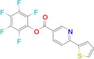 Perfluorophenyl 6-(thiophen-2-yl)nicotinate
