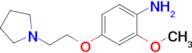 2-Methoxy-4-(2-(pyrrolidin-1-yl)ethoxy)aniline