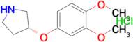 (R)-3-(3,4-dimethoxyphenoxy)pyrrolidine hydrochloride