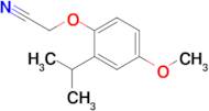 2-(2-Isopropyl-4-methoxyphenoxy)acetonitrile