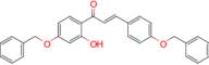 (E)-1-(4-(benzyloxy)-2-hydroxyphenyl)-3-(4-(benzyloxy)phenyl)prop-2-en-1-one