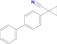 1-([1,1'-Biphenyl]-4-yl)cyclopropane-1-carbonitrile
