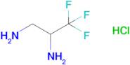 3,3,3-Trifluoropropane-1,2-diamine hydrochloride