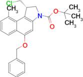 Tert-butyl (S)-5-(benzyloxy)-1-(chloromethyl)-9-methyl-1,2-dihydro-3H-benzo[e]indole-3-carboxylate