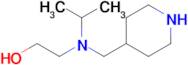 2-(Isopropyl(piperidin-4-ylmethyl)amino)ethan-1-ol