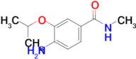 4-Amino-3-isopropoxy-N-methylbenzamide