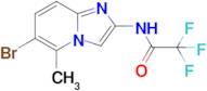 N-(6-bromo-5-methylimidazo[1,2-a]pyridin-2-yl)-2,2,2-trifluoroacetamide