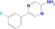 5-(3-Fluorophenyl)pyrazin-2-amine
