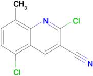 2,5-Dichloro-8-methylquinoline-3-carbonitrile