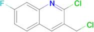 2-Chloro-3-(chloromethyl)-7-fluoroquinoline