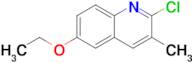 2-Chloro-6-ethoxy-3-methylquinoline