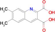 6,7-Dimethylquinoline-2,3-dicarboxylic acid