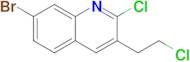 7-Bromo-2-chloro-3-(2-chloroethyl)quinoline