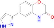 6-(1H-pyrazol-3-yl)-2H-benzo[b][1,4]oxazin-3(4H)-one