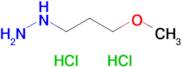 (3-Methoxypropyl)hydrazine dihydrochloride