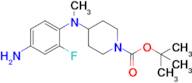Tert-butyl 4-((4-amino-2-fluorophenyl)(methyl)amino)piperidine-1-carboxylate