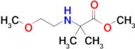 Methyl 2-((2-methoxyethyl)amino)-2-methylpropanoate