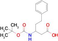 3-((Tert-butoxycarbonyl)amino)-5-phenylpentanoic acid