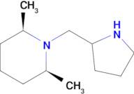 (2S,6R)-2,6-dimethyl-1-(pyrrolidin-2-ylmethyl)piperidine