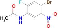 N-(4-bromo-2-fluoro-5-nitrophenyl)acetamide