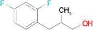 3-(2,4-Difluorophenyl)-2-methylpropan-1-ol