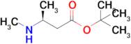 Tert-butyl (S)-3-(methylamino)butanoate