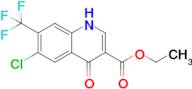 ethyl 6-chloro-4-oxo-7-(trifluoromethyl)-1,4-dihydroquinoline-3-carboxylate