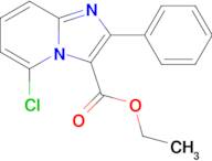 Ethyl 5-chloro-2-phenylimidazo[1,2-a]pyridine-3-carboxylate