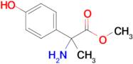 Methyl 2-amino-2-(4-hydroxyphenyl)propanoate