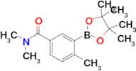 N,N,4-trimethyl-3-(4,4,5,5-tetramethyl-1,3,2-dioxaborolan-2-yl)benzamide