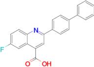 2-([1,1'-Biphenyl]-4-yl)-6-fluoroquinoline-4-carboxylic acid