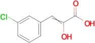 3-(3-chlorophenyl)-2-hydroxyprop-2-enoic acid
