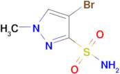 4-Bromo-1-methyl-1H-pyrazole-3-sulfonamide