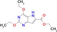 Ethyl 2,4-diethoxy-5H-pyrrolo[3,2-d]pyrimidine-6-carboxylate