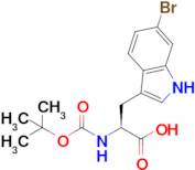 (S)-3-(6-bromo-1H-indol-3-yl)-2-((tert-butoxycarbonyl)amino)propanoic acid