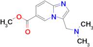 Methyl 3-((dimethylamino)methyl)imidazo[1,2-a]pyridine-6-carboxylate