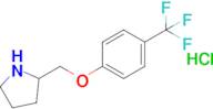 2-((4-(Trifluoromethyl)phenoxy)methyl)pyrrolidine hydrochloride