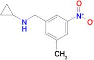 N-(3-methyl-5-nitrobenzyl)cyclopropanamine