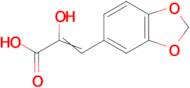 3-(2H-1,3-benzodioxol-5-yl)-2-hydroxyprop-2-enoic acid