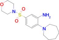 2-(Azepan-1-yl)-5-(morpholinosulfonyl)aniline