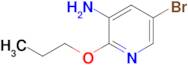 5-Bromo-2-propoxypyridin-3-amine