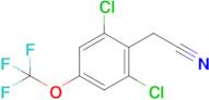2-(2,6-Dichloro-4-(trifluoromethoxy)phenyl)acetonitrile