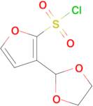 3-(1,3-Dioxolan-2-yl)furan-2-sulfonyl chloride