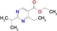 Ethyl 4-ethyl-2-isopropylpyrimidine-5-carboxylate