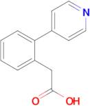 2-(2-(Pyridin-4-yl)phenyl)acetic acid