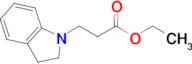 Ethyl 3-(indolin-1-yl)propanoate