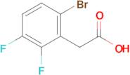 2-(6-Bromo-2,3-difluorophenyl)acetic acid