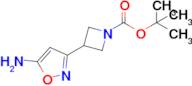 Tert-butyl 3-(5-aminoisoxazol-3-yl)azetidine-1-carboxylate